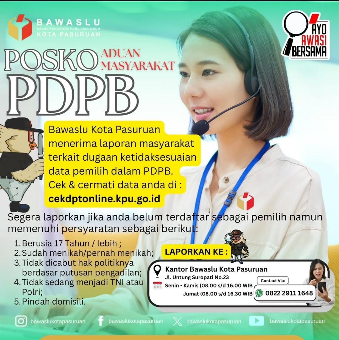 Humas Bawaslu Kota Pasuruan