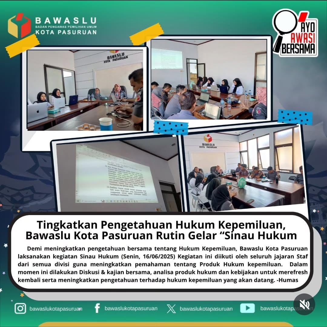 Humas Bawaslu Kota Pasuruan