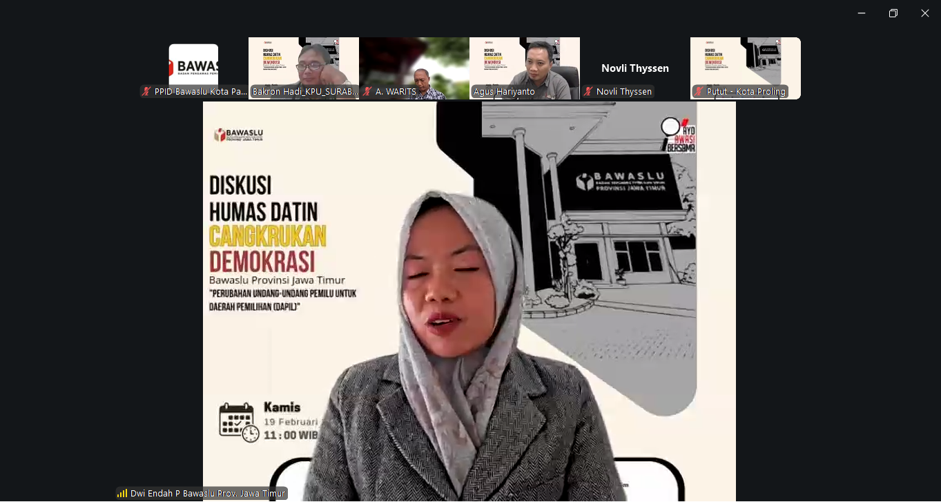 Humas Bawaslu Kota Pasuruan