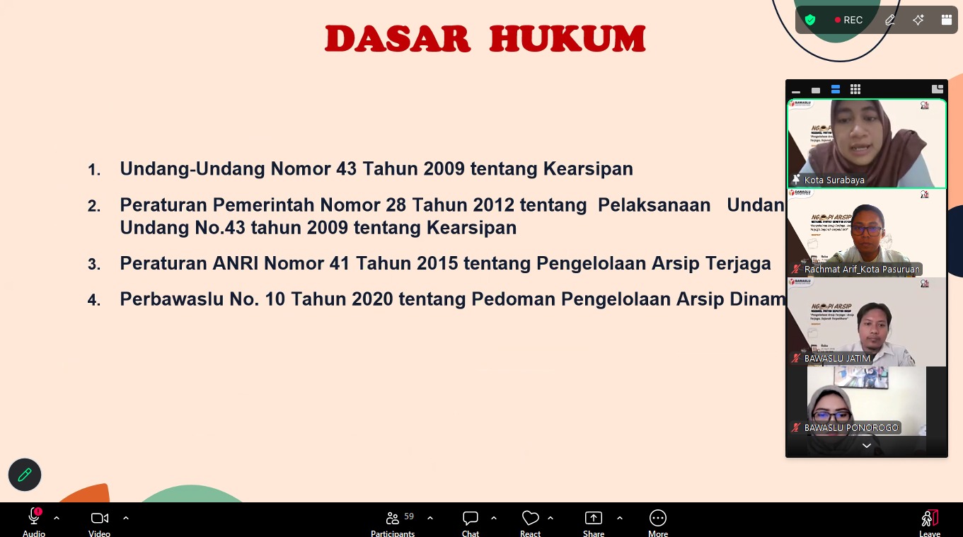 Humas Bawaslu Kota Pasuruan