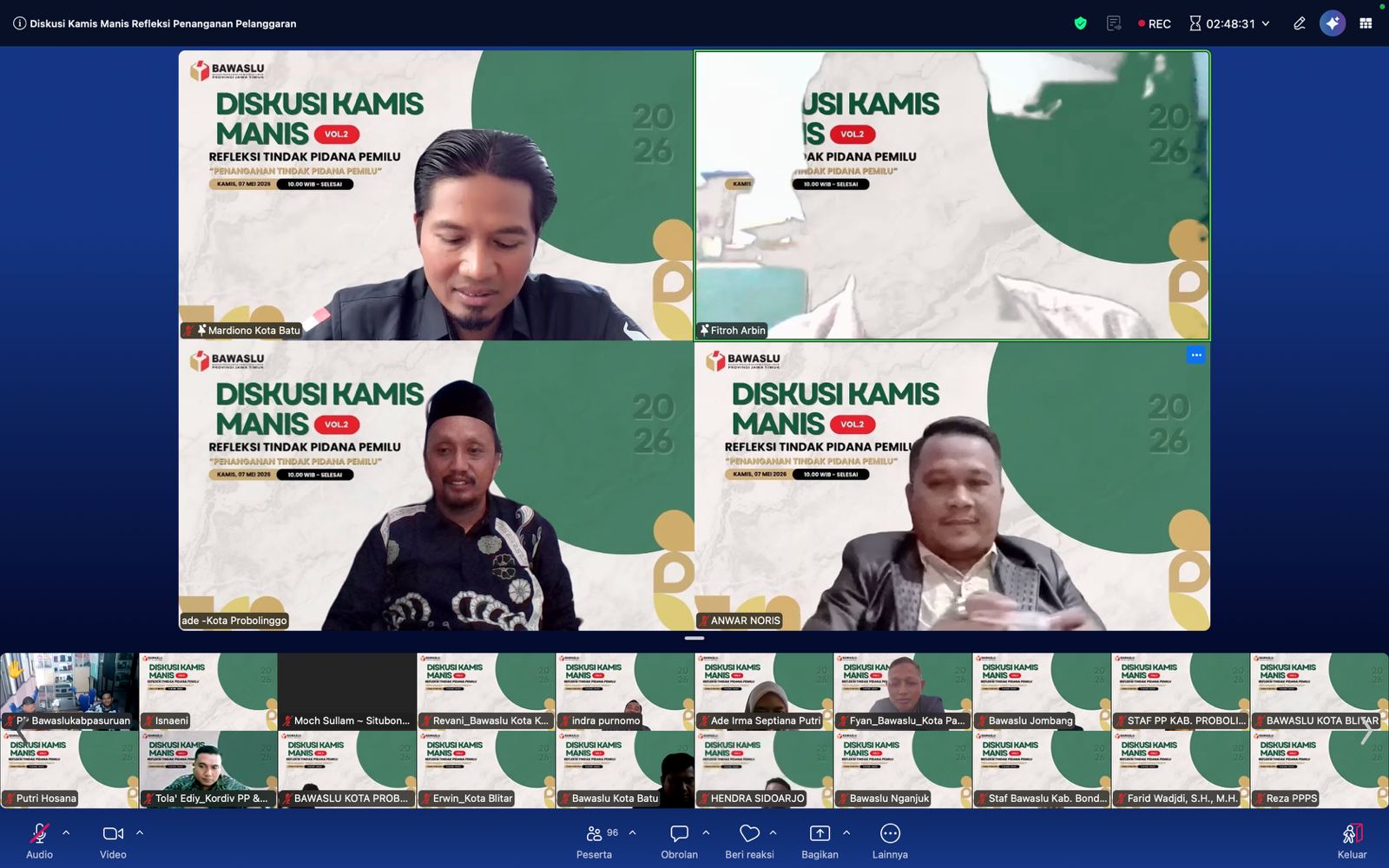 Humas Bawaslu Kota Pasuruan