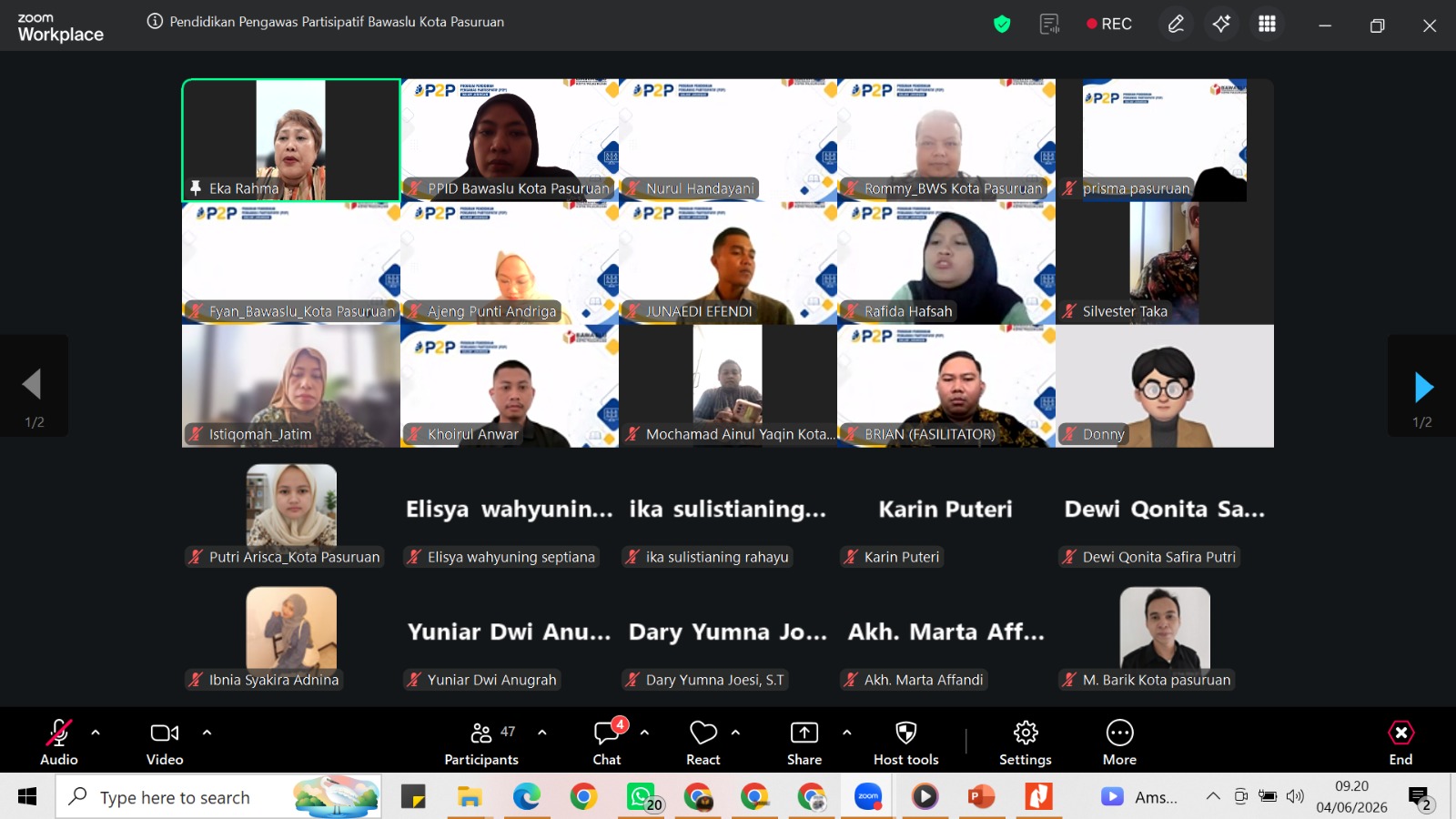 Humas Bawaslu Kota Pasuruan