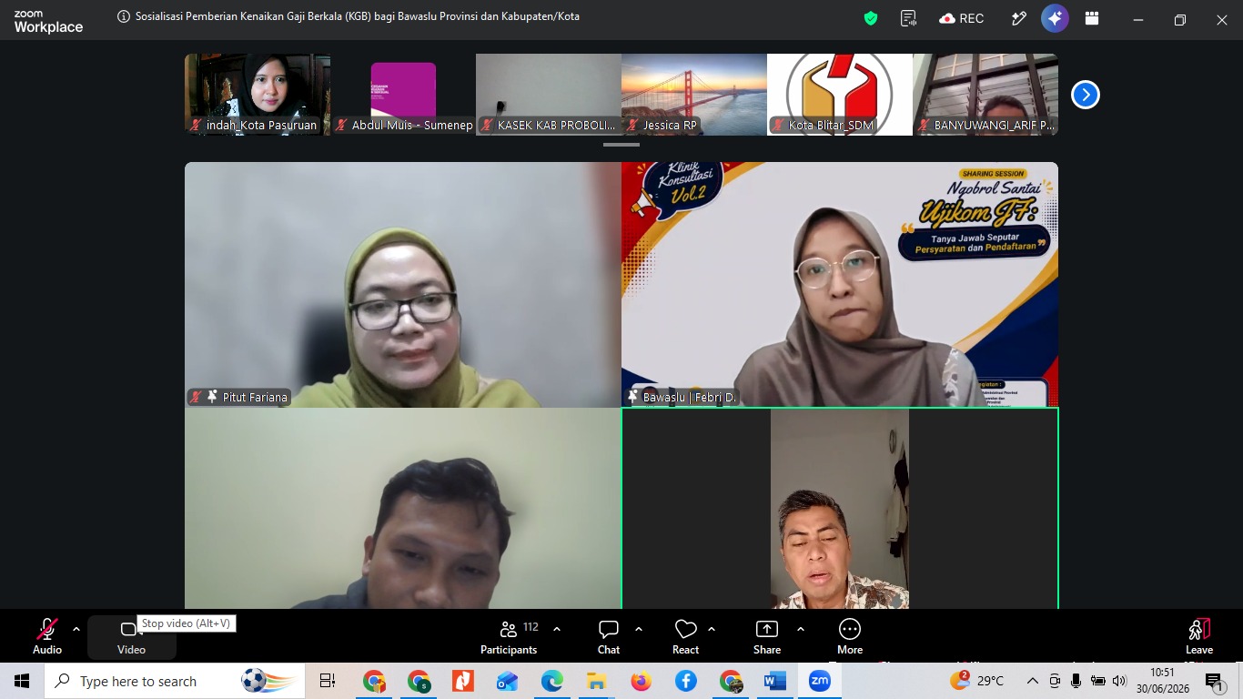 Humas Bawaslu Kota Pasuruan