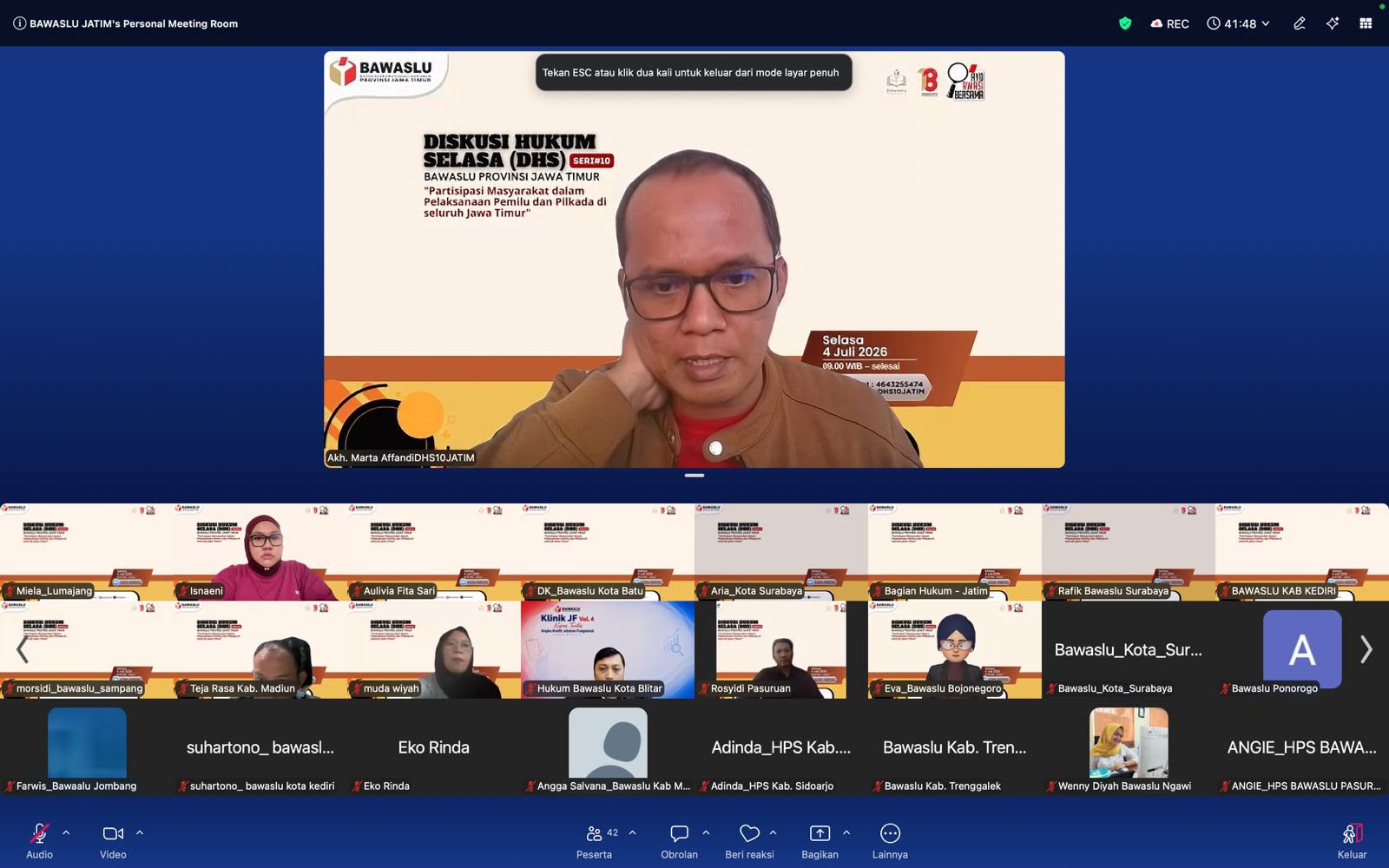 Humas Bawaslu Kota Pasuruan