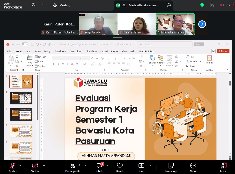 Humas Bawaslu Kota Pasuruan