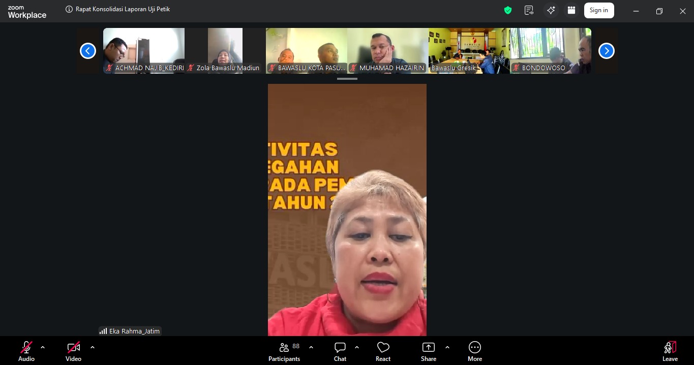 Humas Bawaslu Kota Pasuruan
