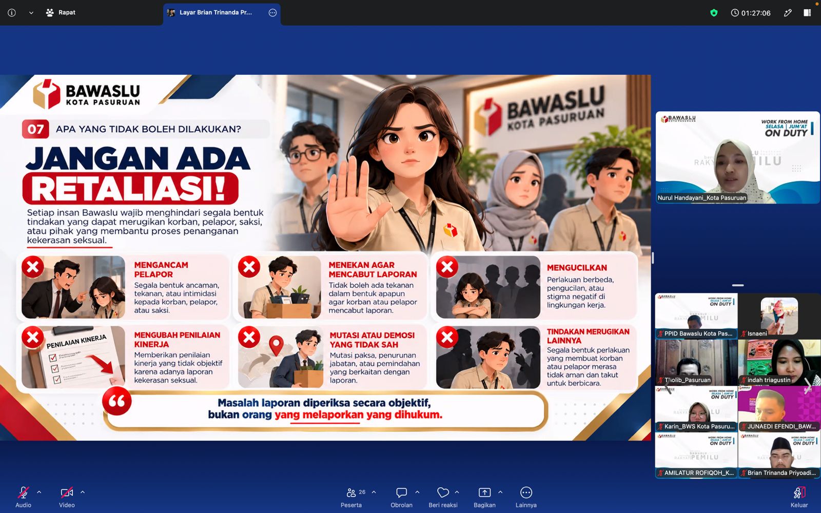 Humas Bawaslu Kota Pasuruan