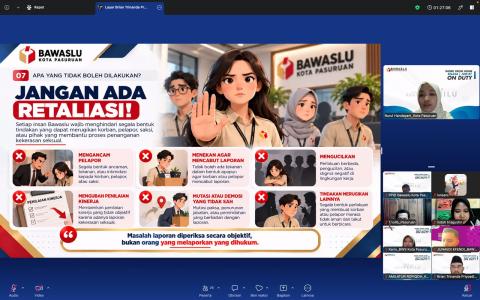 Humas Bawaslu Kota Pasuruan